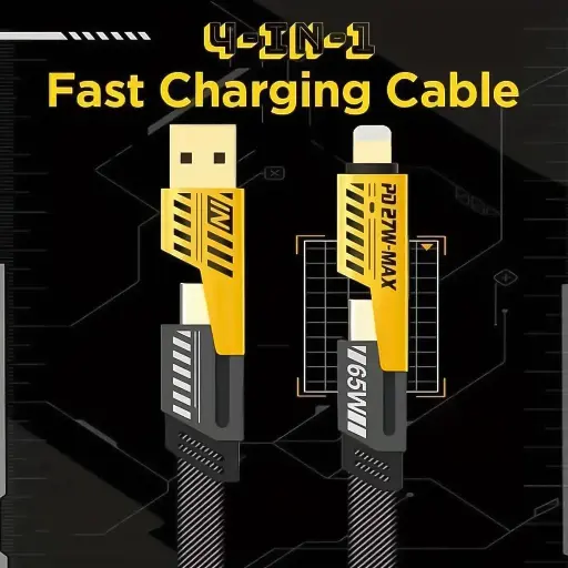 4 in 1 Charging Cable 65W Cable